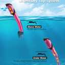 Bairuifu 2 Packs Dry Snorkel Mask Set Snorkeling Gear for Adults Scuba Diving Mask Swimming Glasses Swim Dive Mask Nose Cover Free Diving