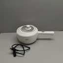 Bear Hot Pot Electric, 2L Multifunctional Portable Cooking Pot, 1000W Rapid Noodles Electric, Non-Stick Frying Pans for Steak, Egg, Ramen, Oatmeal With Dual Power Adjustment