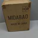 MIDABAO Waterproof Duty Car Roof Top Carrier-Car Cargo Roof Bag Car Roof Top Carrier - Waterproof & Coated Zippers- Includes Anti-Slip Mat- for Cars with or Without Racks (12 Cubic feet)