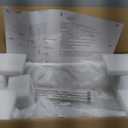 Lordear 33 White Granite Composite Kitchen Sink 33" x 19" Undermount Sink Quartz Composite White Deep Single Bowl Under Counter Kitchen Sinks (White)