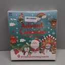 Diamond Painting Advent Calendar 2025 Girls, Adult, Women, 24pcs Diamond Art Keychains by Numbers, DIY Gem Arts and Crafts for Girls Ages 4-8, 8-12