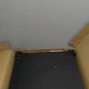 Large End Table Farmhouse Side Table Industrial Style Sofa Table Coffee Table Metal X Accent Wood End Table NightStand with Storage Shelf for Living Room Bedroom Black MLBZ16B