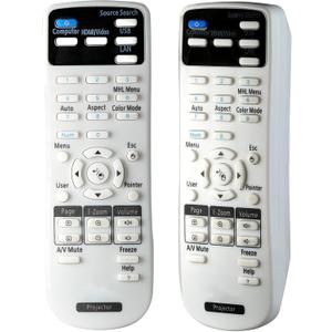 Universal Projector Remote Control fit for All EPSON Projectors, Include All Epson Projector, Include BrightLink, Powerlite, Home Cinema, EB, EX, VS, EMP Series Projectors