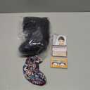 16 Inch Kinky Curly Half Wig Human Hair 200% Density Glueless 3 IN 1 Design with Drawstring & Seamless Clip Ins, Flip Over No Glue No Lace Protective Hairstyle for Black Women