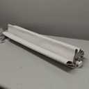 LazBlinds No Drill Roman Shades for Windows, Cordless Blackout Window Shades with UV Protection, Polyester Fabric for Bedroom & Living Room, 30" W x 64" H, Natural