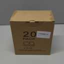 20Pcs Reusable Snack Containers with Lids,Condiment Snackle Box Container, Double Compartment Meal Prep Containers, Snack Pack Containers, Lightweight and Stackable,Microwave Freezer Safe