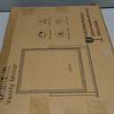 Hollywood Vanity Mirror with Lights, 17" L x 13" W LED Lighted Makeup Mirror, Dimmable & Three Color Lighting Modes, 10X Magnification Mirror, CRI>95% HD, 20W High Brightness (96 LED)