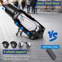 JANUS Golf Travel Bag with Wheels, Foldable Airline-Ready Design, Protective Structured Design, and Support-Leg Travel System