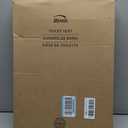 Bemis 7300SLEC Slow Close Toilet Seat, Easy Clean Hinges and Durable Plastic Seat, Made in USA, Elongated, White