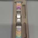 V-MORO Resin Stretchy Band Compatible with Apple Watch 38/40/41mm, 42/44/45/46/49mm Fashion Cute Strap for iWatch 10/9/8/7/6/5/4/3/2/1/SE Lightweight Elastic Bracelet Wristband Women,S/M SIZE