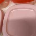 yarlung 12 Pack 5 Oz Glass Pudding Cups, Small Dessert Bowls Clear Custard Cups, Square Parfait Cups Tasting Glasses for Fruit Yogurt, Jelly, Ice Cream, Oat, Nut, Snack