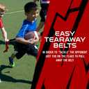 Franklin Sports NFL Team Flag Football Sets - Belts + Flags - Kids + Adults - Fits Up to 36" Waist - NFL Licensed (One Size)