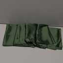 ANECO 4 Pack Satin Table Runner 12 x 108Inch Long Bright Silk and Smooth Fabric Party Table Runner for Wedding Banquet Party Decoration- Forest Green