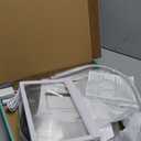 5X Rechargeable Floor Magnifying Glass with Light and Stand,43 LED Flexible Hands Free Magnifying Lamp,2-in-1 Large Lighted Magnifiers for Reading,Sewing,Crafts,Painting,Close Work,DIY White