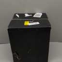 YEW DESIGN Matte White Round Compact Trash Can Mini, 2 Gallons / 7.5L Garbage Bin, Tiny Wastebasket for Bathrooms, Office, Under Desk, Bedroom, Laundry Room, Kitchen, Kids Room, and Dorm