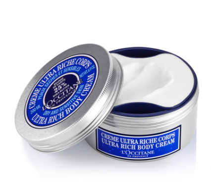 L'OCCITANE Shea Butter Ultra Rich Body Cream 6.90 oz
