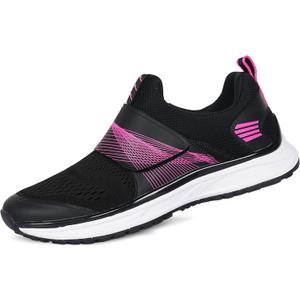 Women's Indoor and Outdoor Cycling Shoes - Comfortable and Breathable - Compatible With SPD Cleats (8.5, Black)