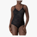 Bali womens Lace Body Shaper, Lace 'N Smooth Firm-control Shapewear, Built-in Underwire Bra 40C