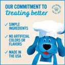 Blue Dog Bakery More Crunch Assorted Flavors, Dog Biscuits, Healthy Treats, All Natural, Bacon, Chicken, Cheese, Peanut Butter, 5 lb (Pack of 1)