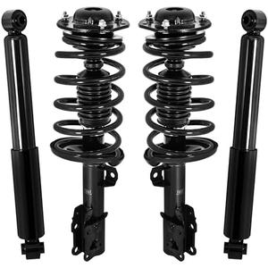 EVERESTWAY Front & Rear Complete Strut Coil Spring Assembly Shock Absorbers 172199 172200 Compatible with 2004-2007 Chevy Malibu BASE-LS-LT