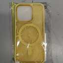 BENTOBEN for iPhone 15 Pro Case, Cute Butterfly Pattern iPhone 15 Pro Magnetic Case [Compatible with MagSafe] Translucent Matte Slim Women Girl Protective Case for iPhone 15 Pro 6.1", Yellow