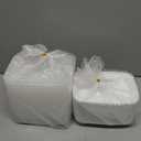 Restaurantware-Asporto 16 Ounce To Go Boxes, 50 Microwavable Round Soup Containers - Clear Plastic Lids Included, Do Not Contain BPA, White Plastic Catering Food Containers, Disposable