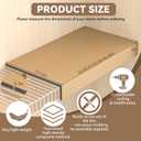 5 Pack 30x16in Wire Shelf Cover for Pantry, Closet, Kitchen Waterproof PVC Wood-Look Wire Rack Covers for Shelves, Multiple No-Tool Installation, 30x16x2in