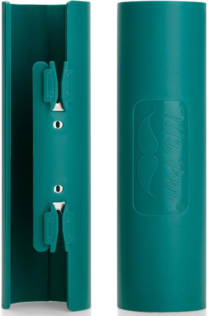 Mr. Pen- Wrapping Paper Cutter, 2 pcs, Deep Teal, Gift Wrap Cutter Tool, Easter Gift Wrapping Paper Cutter Slider