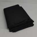 VidaFete 2 Packs Fitted Black Tablecloths, Rectangle Polyester Fabric Table Cloths Washable Table Cover for Trade Show, Craft Show, Parties, Birthday, Wedding, 100 x 100 Inch