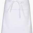 Apron, Waist Apron With 2 Pockets For Women Men Waitress Server Cooking Kitchen Restaurant