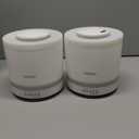 Homvana Small Humidifiers for Bedroom - 2 Packs 1.5L Cool Mist Top Fill Humidifier for Baby Nursery, Essential Oil Diffuser, 3 in 1 for Home Plants Offices and Grow Tents, 7 Color Lights, Ultrasonic