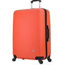 InUSA ROYAL Hardside Spinner Luggage with Ergonomic Handles | Spacious Travel Suitcase with Four Spinner Wheels and Studs | 28 Inch Large Hardside Spinner Luggage | Orange