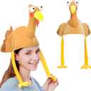 Spooktacular Creations Thanksgiving Turkey Hat, Thanksgiving Accessories Turkey Hat for Party Favor Supplies, Dress-up Party for Adults