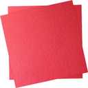 12" x 12" Felt Fabric Sheets for Crafts, 1mm Thick, Squares Felt Paper for Sewing Craft, Non-Woven Felt Fabric for Sewing Patchwork Material, 2pcs (Red) 