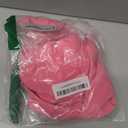 Dog Raincoat, Waterproof Dog Rain Jacket with Hood, Rain Coat with Leash Hole, Reflective Strap for Dogs, Lightweight Puppy Clothes(Pink,M)