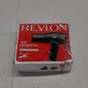 Revlon Compact Hair Dryer | 1875W Lightweight Design, Perfect for Travel, (Black)