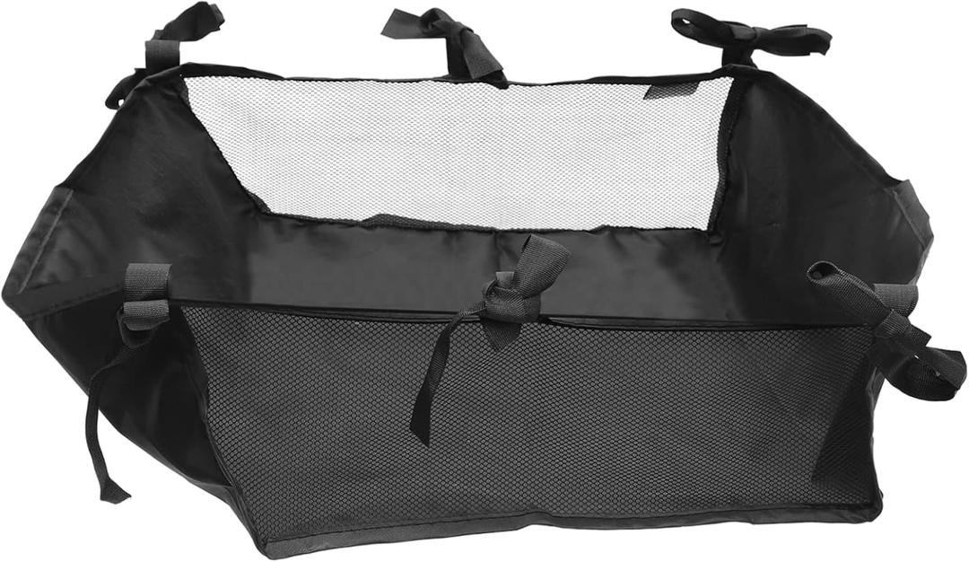 CIMAXIC Universal Stroller Basket Replacement Baby Stroller Basket Oxford Cloth Waterproof Sturdy Shopping Storage Bag for Pushchair Nappy Storage Pouch for Travel Outdoor
