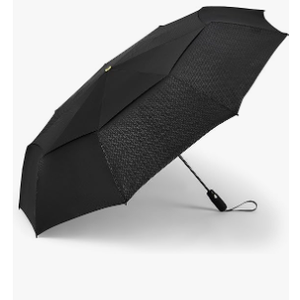 ShedRain Vortex  Automatic Compact Folding Windproof Travel Umbrella – Rain & Windproof Vented Double Canopy – Protect from Rain, Sun & Wind - Wind Tunnel Tested to 75 mph