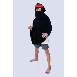 Joedi's Hooded Ninja Towel for Kids, absorbant Ninja Themed Bath Towel