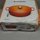Le Creuset Enameled Cast Iron Signature Round Dutch Oven, 9 qt., Cerise