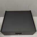 RIVECO 4U Locking Server Cabinet Case 19 Rack Mount Drawer Lockable Deep Rack Drawer Black