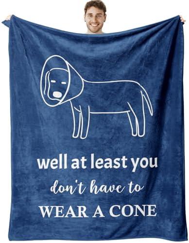 Mlkdcid Get Well Gifts for Men, Get Well Gifts After Surgery, Get Well Soon Gifts for Men/Teenage Boys, Feel Better Gift Throw Blanket 60" x 50"