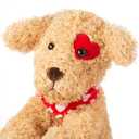 Valentine's Stuffed Animal, 11 Inch Dog, Ideal for Gifts for Friend (Puppy - one Pack)