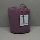 Ella Jayne Jersey Sheets Full (4 Pieces) All Seasons, Wrinkle Resistant, Cozy Stretchable Knit T-Shirt, Super Soft with Deep Pockets Jersey Knit Sheets Full (Heather Purple)