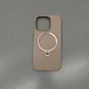 TORRAS Ostand Q3 Silicone for iPhone 17 Pro Max Case, Fit for MagSafe, 360 Spin Kickstand Holder, Soft Liquid Silicone Cozy Grip, Camera Control, Protective Case for iPhone 17 Pro Max, Dune Beige