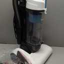 Amazon Basics Upright Bagless Vacuum Cleaner for Carpet and Hard Floors, With Crevice and Upholstery Tools, Detachable Handle, Lightweight (8.4 lbs), 1.7L Dust Cup, 720W, 25ft Cord, Black/White