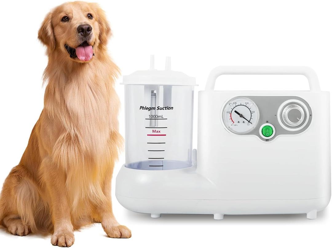 1000mL Portable Pet Machine for Dogs & Cats, Adjustable & Detachable Collection Bottle for Home Use 110V