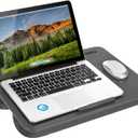 LAPGEAR Original Lap Desk Fits Up to 17 Laptops Charcoal Style No. 45155