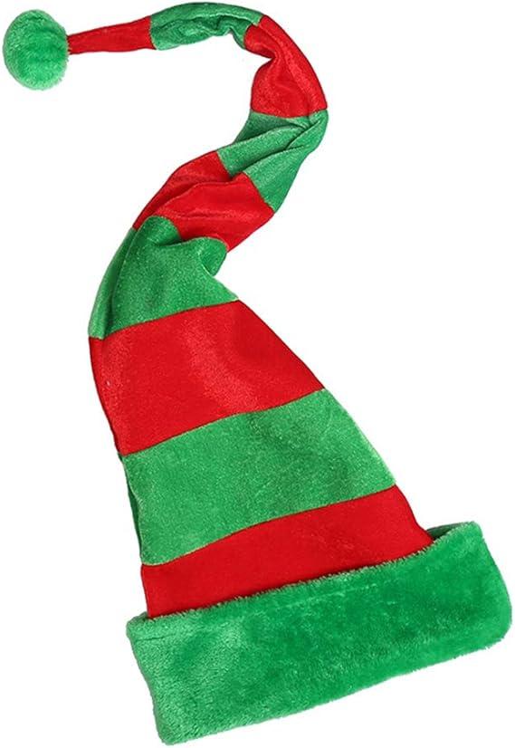 Christmas Hat Striped Elf Hat