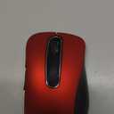 memzuoix 2.4G Wireless Mouse, 1400 DPI Mobile Optical Cordless Mouse with USB Receiver, Portable Computer Mice for Laptop, PC, Desktop, MacBook, 5 Buttons, Red